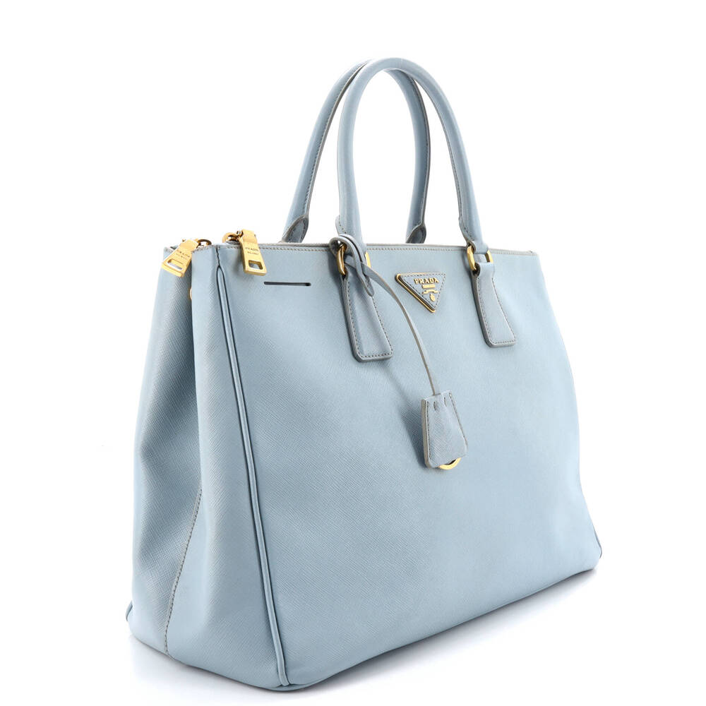 Prada Double Zip Lux Tote Saffiano #238840P10B - Picture 2 of 7